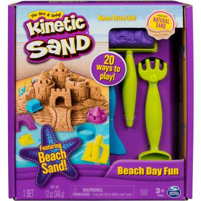 Kinetic Sand - Strandspaß Set, Spielsand von Spin Master