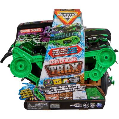 Monster Jam Grave Digger Trax, RC von Spin Master