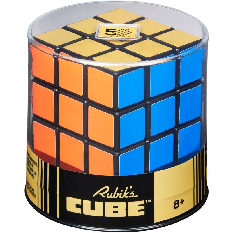 Rubik''s - 3x3 Retro Cube - 50th Anniversary, Geschicklichkeitsspiel von Spin Master