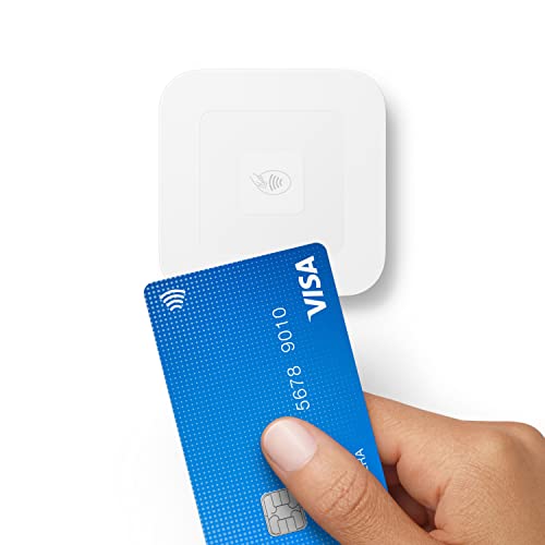 Square Reader (2. Generation) - Akzeptieren Sie kontaktlose und eingefügte Kartenzahlungen unterwegs oder an der Theke von Square