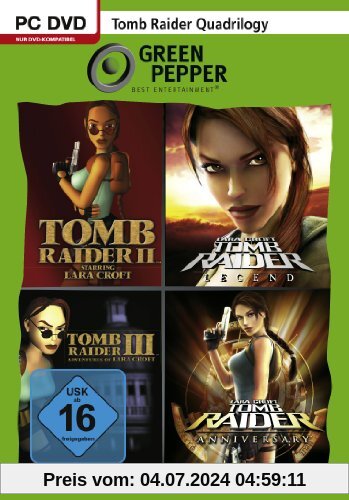 Tomb Raider 4er - Compilation [Green Pepper] - [PC] von Square