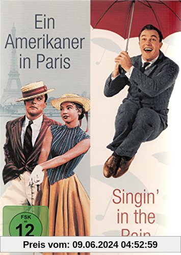 Gene Kelly : Singin' In The Rain / Ein Amerikaner In Paris - 2 DVD Set von Stanley Donen