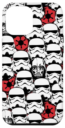 Hülle für iPhone 15 Plus Star Wars Darth Vader & Stormtroopers Empire-Logo Dunkle Seite von Star Wars