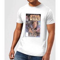 Star Wars Classic Classic Comic Book Cover Herren T-Shirt - Weiß - XL von Star Wars