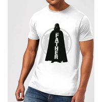 Star Wars Darth Vader Father Imperial Men's T-Shirt - White - XXL von Star Wars