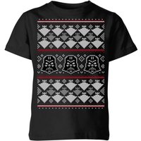 Star Wars Imperial Darth Vader Kids' Christmas T-Shirt - Black - 11-12 Jahre von Star Wars