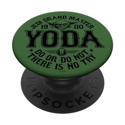 Star Wars Yoda Master 1980 Do Or Do Not PopSockets mit austauschbarem PopGrip von Star Wars
