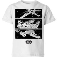 The Rise of Skywalker - Resistance Ships Kinder T-Shirt - Weiß - Unisex - 9-10 Jahre von Star Wars
