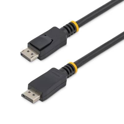 StarTech.com DisplayPort-Kabel mit Verriegelungen schwarz 25 ft/7.6 m von StarTech.com
