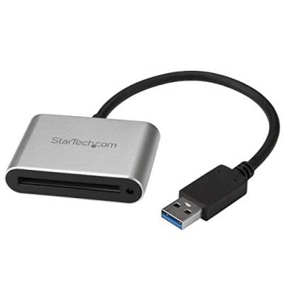 StarTech.com USB 3.0 Kartenlesegerät für CFast 2.0 Karten - USB betrieben - UASP - CF Kartenleser - Mobiler CFast 2.0 Leser / Schreiber von StarTech.com