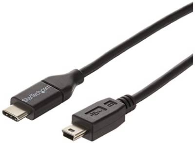 StarTech.com USB-C auf Mini USB Kabel - St/St - 2m - USB 2.0 - USB C zu USB Mini - USB Typ C auf Mini USB von StarTech.com