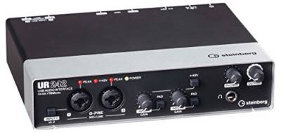 Steinberg UR242 EU USB-Audio-Interface (192 kHz, D-PRE) inkl. MIDI I/O, 45491 von Steinberg