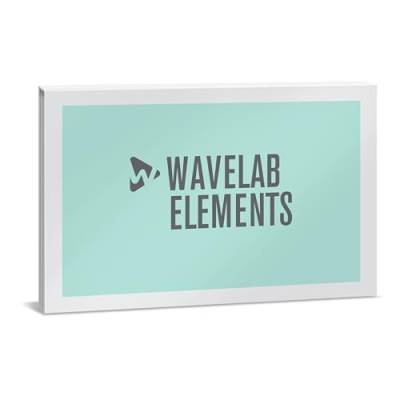 Steinberg WaveLab Elements 12 Audiobearbeitungs- und Podcasting-Software von Steinberg