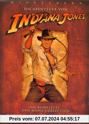 Indiana Jones - Box Set (4 DVDs) von Steven Spielberg