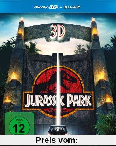 Jurassic Park  (+ Blu-ray) [3D Blu-ray] von Steven Spielberg