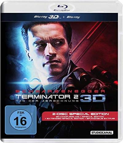 Terminator 2 - Tag der Abrechnung 3D : Blu-ray 3D von STUDIOCANAL