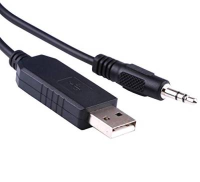 USB zu TTL UART 3V3 Serielles Kabel mit FTDI Chip 3,3 V TTL auf 3,5 mm Klinken-Ausgangskabel, funktioniert für PLX SM-AFR, TTL-232R-3V3-AJ von Suamdoen