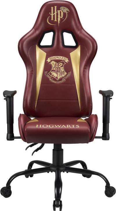SuBsonic Harry Potter Hogwarts - Gaming-Sessel - ergonomisch - Armlehnen - T-förmig - Neigen - Drehgelenk - Kunstleder, Stahlrahmen (SA5609-H1) von Subsonic