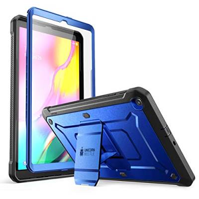 SUPCASE Unicorn Beetle Pro Series Hülle entworfen für Galaxy Tab A 10.1 (Version 2019), Ganzkörper-robuste, robuste Tablet-Schutzhülle mit integriertem Displayschutz (Königsblau) von SupCase