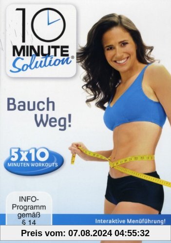 10 Minute Solution - Bauch weg! von Suzanne Bowen