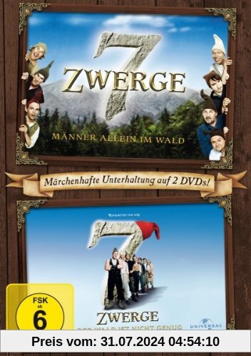 7 Zwerge - Männer allein im Wald / 7 Zwerge - Der Wald ist nicht genug [2 DVDs] von Sven Unterwaldt