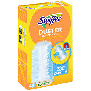 Swiffer DUSTER STAUBMAGNET Staubfangtücher Mikrofaser, 4 St. von Swiffer