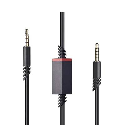 Ersatzkabel Lautstärkeregler für Astro A10 A40 A40TR,Inline Mute Kabel Kabel für Xbox One PS4 PS5,Gaming Headsets/Controller Kopfhörer Audio Verlängerungskabel,6,5 Meter von Szaerfa