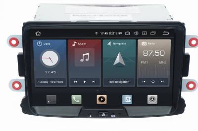 TAFFIO Für Renault Dacia Duster Sandero Captur 8Touch Android GPS CarPlay Einbau-Navigationsgerät" von TAFFIO