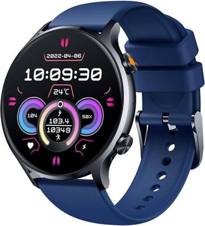 TAOPON Smartwatch (1,42 Zoll, Android iOS), Sportuhr Fitness Armbanduhr Herzfrequenz Wasserdicht 100+ Sportmodi von TAOPON