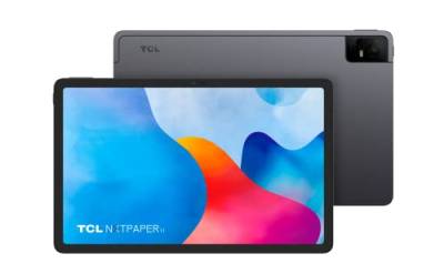 TCL NXTPAPER 11 WiFi, 26,7 cm (10,95 Zoll) 2K Tablet, Octa-Core, 4 GB RAM, 128 GB Speicher, erweiterbar durch MicroSD, 8000 mAh Akku, Android 13, Dunkelgrau von TCL