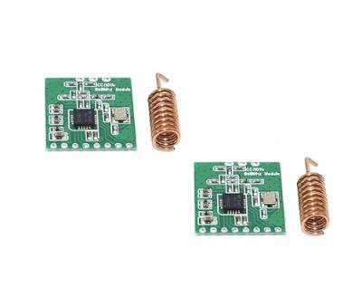 TECNOULAB 2 Stück CC1101 Funkmodul 868 MHz Fernübertragung mit Antenne von TECNOULAB