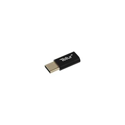 TELLUR TLL155161 Typ C-Micro USB Adapter schwarz von TELLUR
