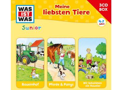 Was ist was - Junior: Hörspielbox Vol. 3 Tiere (CD) von TESSLOFF