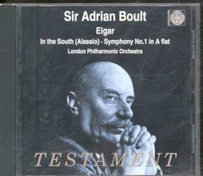 Boult Dirigiert Elgar (in the South/Sinfonie Nr. 1) von TESTAMENT