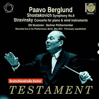Strawinsky/Schostakowitsch: Konzert für Klavier und Blasinstrumente / Sinfonie Nr. 8 c-Moll von TESTAMENT