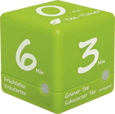 TFA Dostmann Tee-Timer Cube Timer Grün digital von TFA Dostmann