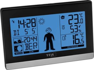 TFA Dostmann Weather Boy 35.1159.01 Funk-Wetterstation Vorhersage für 8 Stunden Anzahl Sensoren max von TFA Dostmann