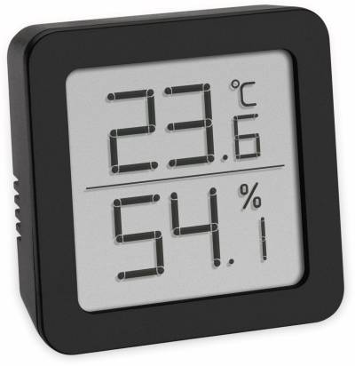 TFA Digitales Thermo-Hygrometer schwarz, 30.5051.01 von TFA