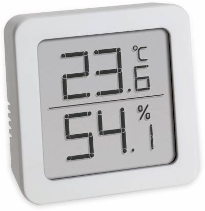 TFA Digitales Thermo-Hygrometer weiß, 30.5051.02 von TFA