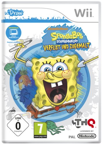 SpongeBob Schwammkopf: Verflixt und zugemalt (uDraw Game Tablet erforderlich) von THQ