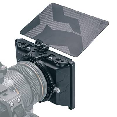 TILTA Mini Filterrahmen für spiegellose DSLR Kameras, 10,2 x 14,4 cm, Kamera Gegenlichtblende mit 67 mm/72 mm/77 mm/82 mm Objektivadapterring, 15 mm Stangenhalterung MB-T15 von TILTAING