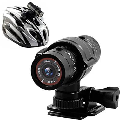 Mini Action cam 1080P Full HD Action Wasserdicht Sport Helm Bike Helm Video Kamera DVR AVI Video Camcorder 32 GB TF Karte ideal für Klettern Reiten Skifahren von TKMARS