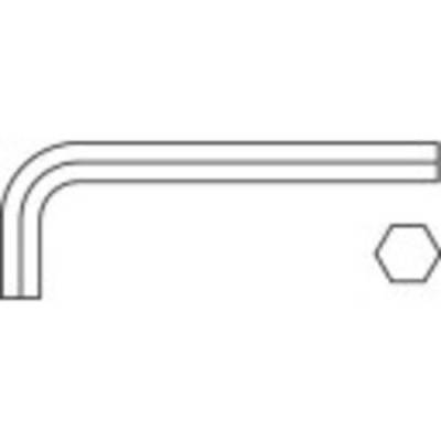 TOOLCRAFT 112846 Innen-Sechskant Winkelschraubendreher 0.9mm DIN 911 von TOOLCRAFT