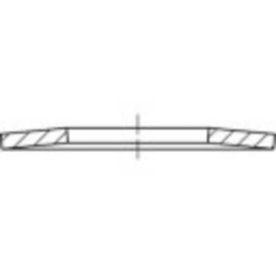 TOOLCRAFT 137355 Tellerfedern Innen-Durchmesser: 8.2mm DIN 2093 Federstahl 200St. von TOOLCRAFT