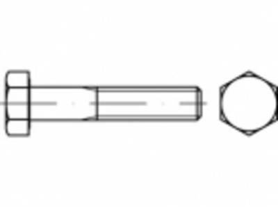 TOOLCRAFT TO-5398008 Sechskantschrauben M12 130mm Außensechskant 50St. von TOOLCRAFT