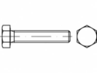 TOOLCRAFT TO-5409912 Sechskantschrauben M3 10mm Außensechskant Stahl galvanisch verzinkt 500St. von TOOLCRAFT