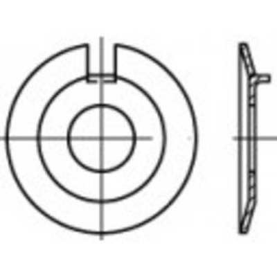 TOOLCRAFT Unterlegscheiben mit Außennase 8.4mm 22mm Stahl 100 St. 106636 von TOOLCRAFT