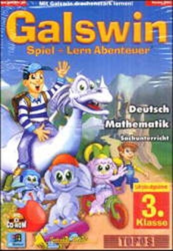 Galswin Spiel + Lern Abenteuer - CD-ROM 3. Klasse (Deutsch, Mathematik, Sachunterricht) von TOPOS