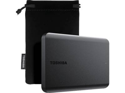 TOSHIBA Canvio Basics Exklusive Festplatte, 4 TB HDD, 2,5 Zoll, extern, Schwarz von TOSHIBA