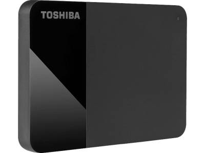 TOSHIBA Canvio Ready Festplatte, 1 TB HDD, 2,5 Zoll, extern, Schwarz von TOSHIBA